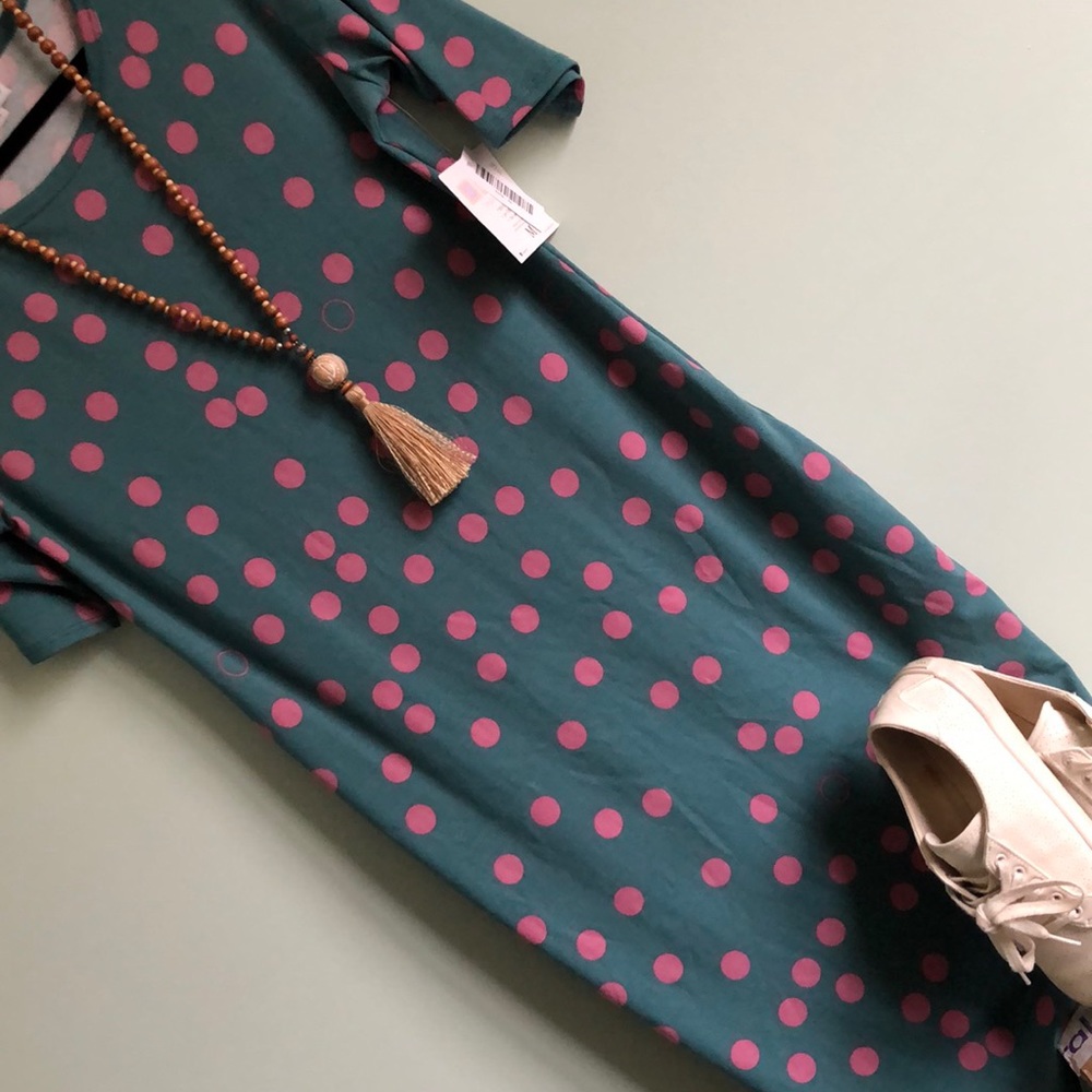 LuLaRoe Julia Dress Size Medium